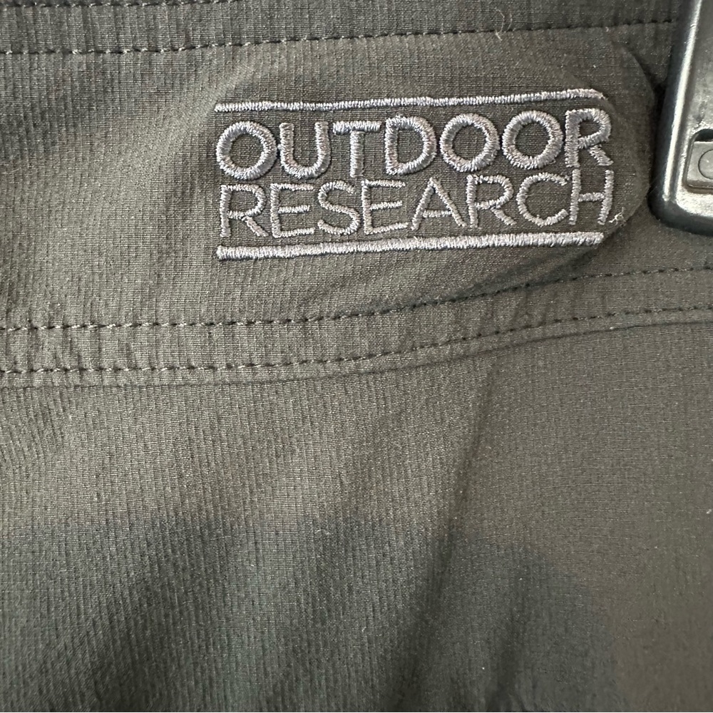 💸Sold💸 Outdoor Research REI Ferrosi Shorts Mens Black Sz 34 Hiking backpacking - Picture 8 of 13
